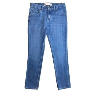 Levi’s Men’s 510 Medium Wash Plain Casual Skinny Jeans Size 14 Regular W26 X L29